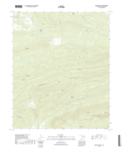Baker Mountain, OK (2018, 24000-Scale) Preview 1