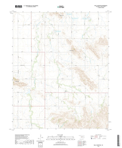 Bally Mountain, OK (2018, 24000-Scale) Preview 1