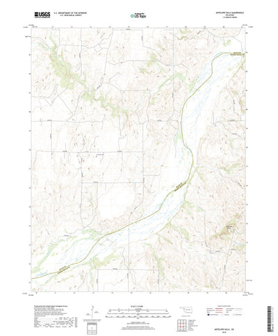 Antelope Hills, OK (2018, 24000-Scale) Preview 1