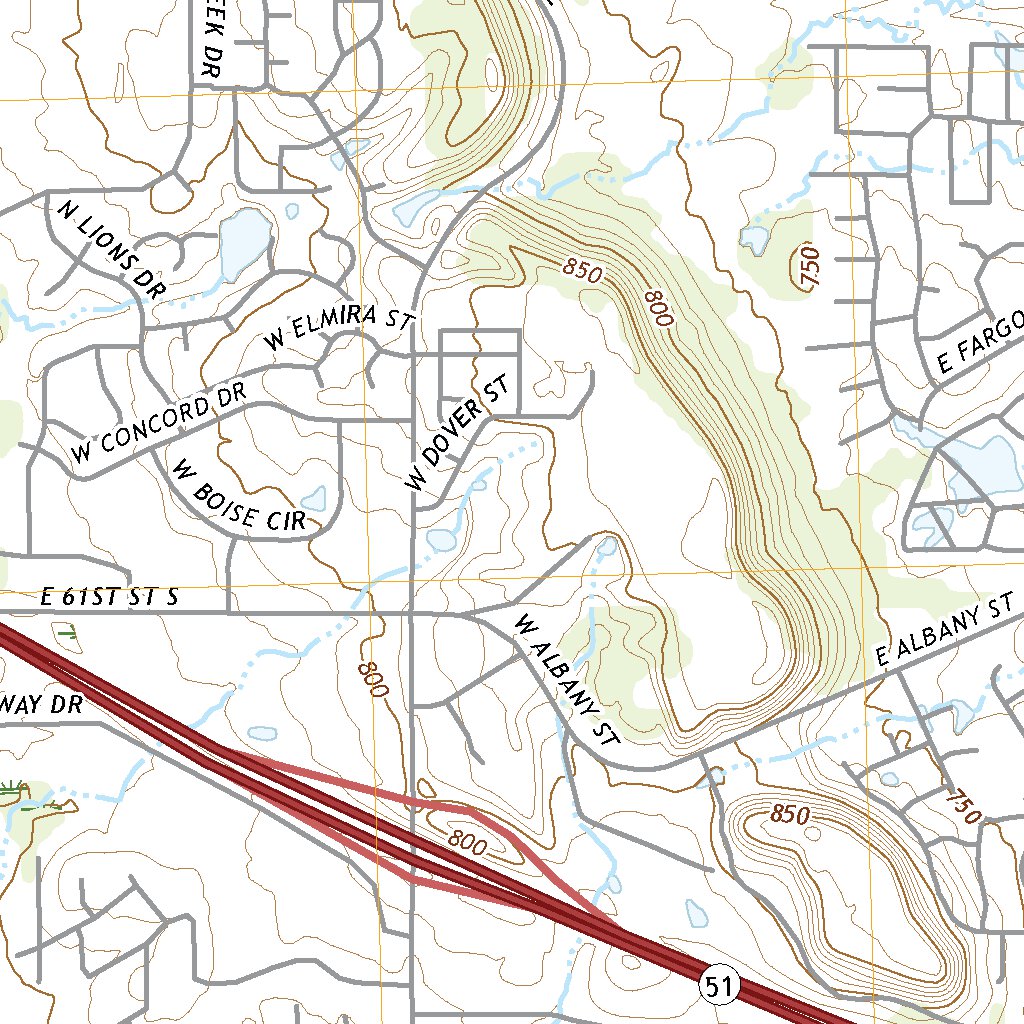 Broken Arrow, OK (2019, 24000-Scale) Map by United States Geological ...