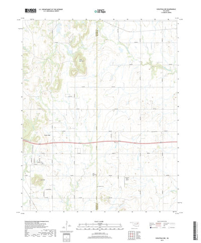 Chouteau NW, OK (2019, 24000-Scale) Preview 1