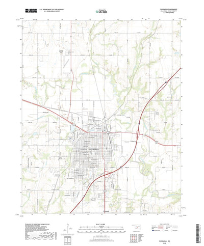 Chickasha, OK (2018, 24000-Scale) Preview 1
