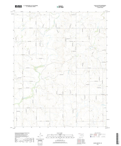 Clear Lake NW, OK (2018, 24000-Scale) Preview 1