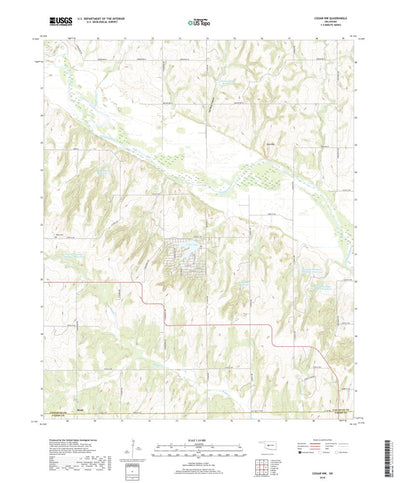 Cogar NW, OK (2018, 24000-Scale) Preview 1
