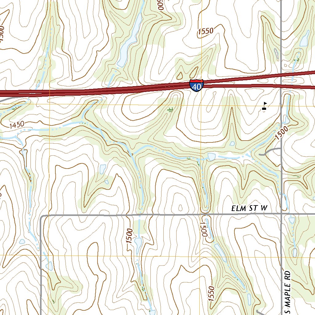 Fort Reno SW, OK (2018, 24000-Scale) Map by United States Geological ...