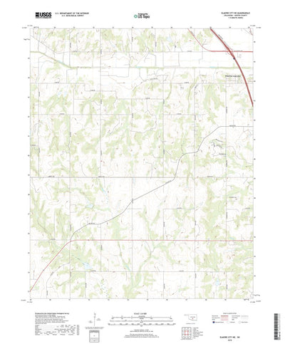 Elmore City NE, OK (2018, 24000-Scale) Preview 1