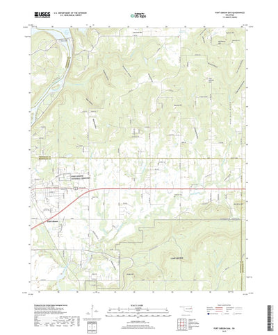 Fort Gibson Dam, OK (2019, 24000-Scale) Preview 1