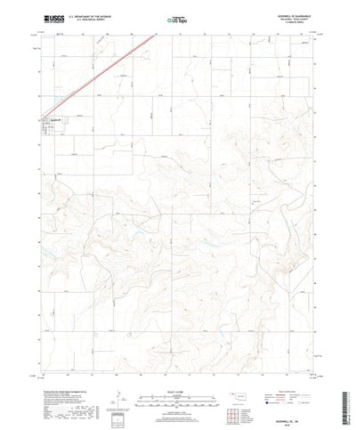 Goodwell SE, OK (2018, 24000-Scale) Preview 1