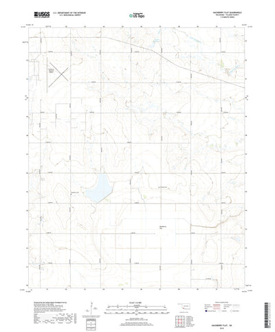Hackberry Flat, OK (2018, 24000-Scale) Preview 1