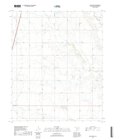 Hollister NW, OK (2018, 24000-Scale) Preview 1