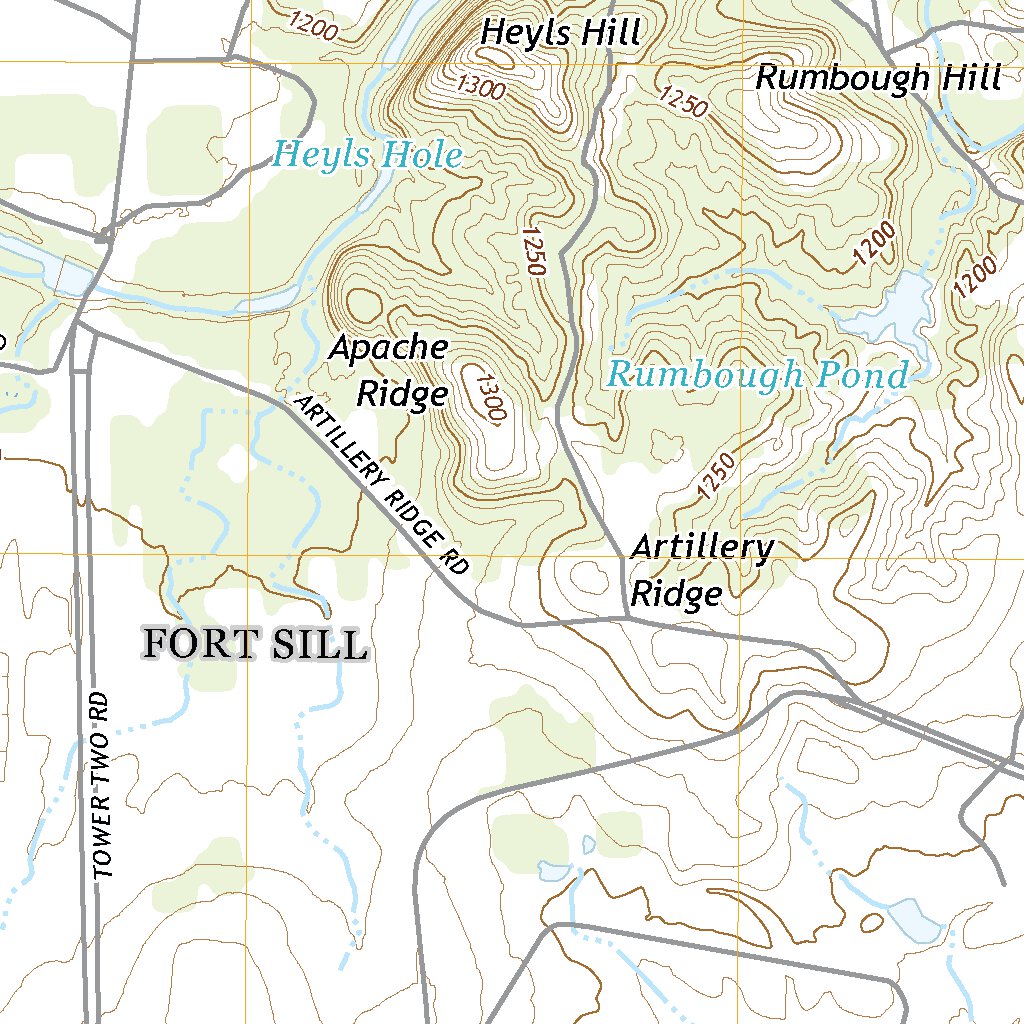 2018 Fort Sill Map