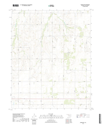 Harmon NW, OK (2018, 24000-Scale) Preview 1