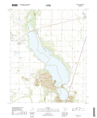Lake Altus, OK (2018, 24000-Scale) Preview 1