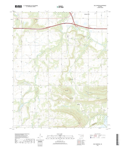 Holt Mountain, OK (2018, 24000-Scale) Preview 1