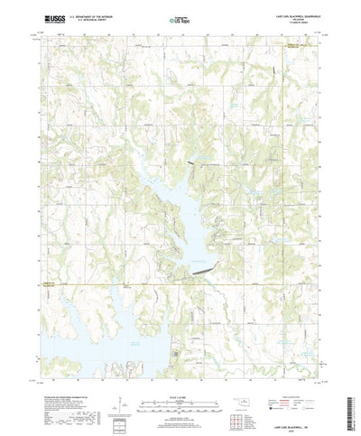 Lake Carl Blackwell, OK (2018, 24000-Scale) Preview 1
