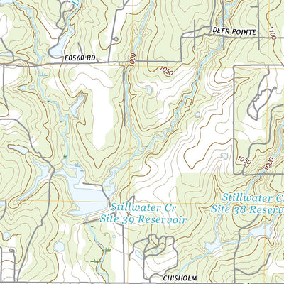 Lake Carl Blackwell, OK (2018, 24000-Scale) Preview 3
