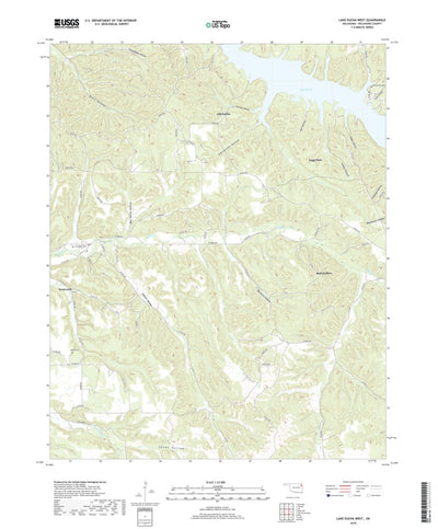 Lake Eucha West, OK (2018, 24000-Scale) Preview 1
