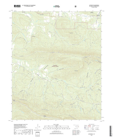 Leflore SE, OK (2018, 24000-Scale) Preview 1