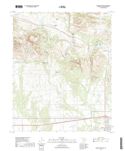 Quanah Mountain, OK (2018, 24000-Scale) Preview 1