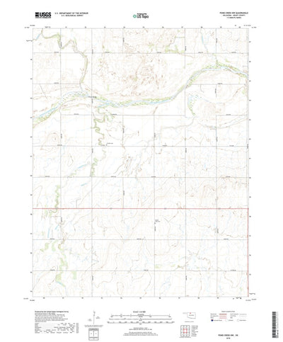 Pond Creek NW, OK (2018, 24000-Scale) Preview 1