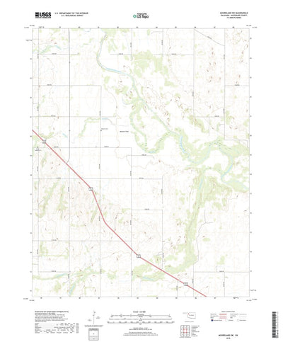 Mooreland SW, OK (2018, 24000-Scale) Preview 1