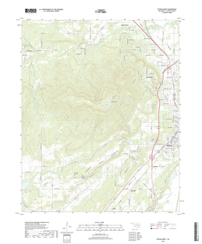 Poteau West, OK (2018, 24000-Scale) Preview 1