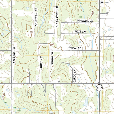 Shawnee Reservoir, OK (2018, 24000-Scale) Preview 2