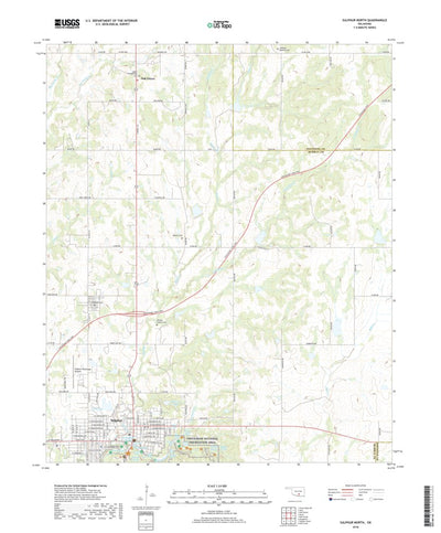 Sulphur North, OK (2018, 24000-Scale) Preview 1