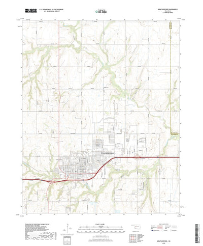 Weatherford, OK (2018, 24000-Scale) Preview 1