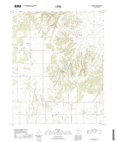 Watonga Lake, OK (2018, 24000-Scale) Preview 1