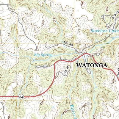 Watonga Lake, OK (2018, 24000-Scale) Preview 2