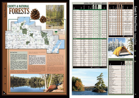 Northern WI All-Outdoors Atlas & Field Guide pg. 036-037