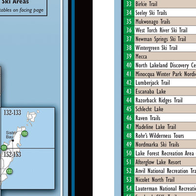 Northern WI All-Outdoors Atlas & Field Guide pg. 052-053