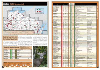 Northern WI All-Outdoors Atlas & Field Guide pg. 022-023