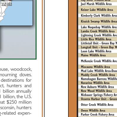 Northern WI All-Outdoors Atlas & Field Guide pg. 022-023