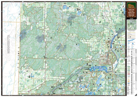 Northern WI All-Outdoors Atlas & Field Guide pg. 070-071