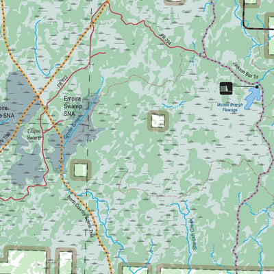 Northern WI All-Outdoors Atlas & Field Guide pg. 070-071