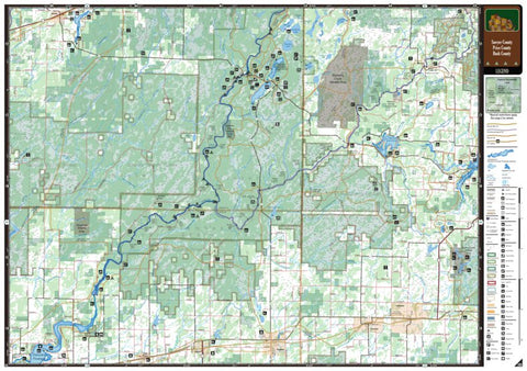 Northern WI All-Outdoors Atlas & Field Guide pg. 102-103