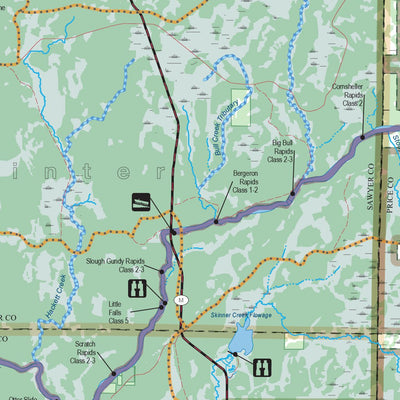 Northern WI All-Outdoors Atlas & Field Guide pg. 102-103