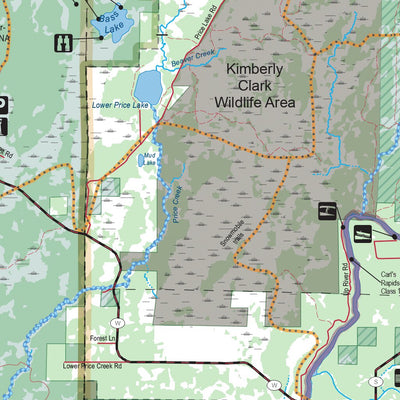Northern WI All-Outdoors Atlas & Field Guide pg. 102-103