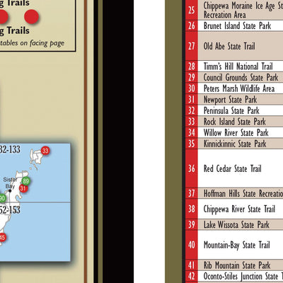 Northern WI All-Outdoors Atlas & Field Guide pg. 048-049