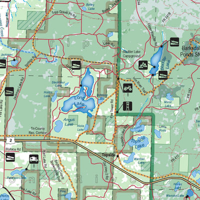 Northern WI All-Outdoors Atlas & Field Guide pg. 064-065