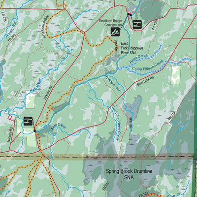 Northern WI All-Outdoors Atlas & Field Guide pg. 086-087