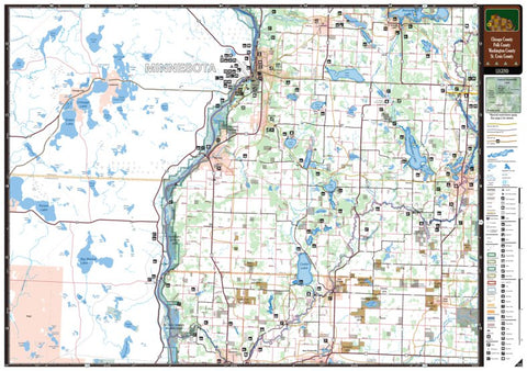 Northern WI All-Outdoors Atlas & Field Guide pg. 114-115