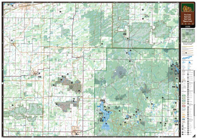 Northern WI All-Outdoors Atlas & Field Guide pg. 120-121