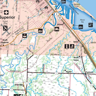 Northern WI All-Outdoors Atlas & Field Guide pg. 062-063