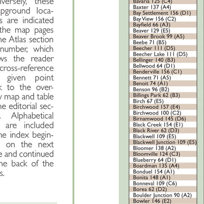 Northern WI All-Outdoors Atlas & Field Guide pg. 002-003