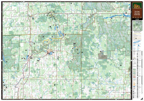 Northern WI All-Outdoors Atlas & Field Guide pg. 122-123