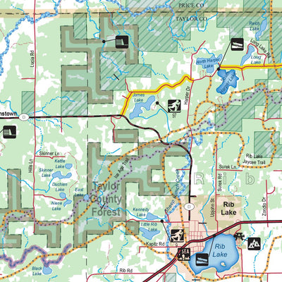 Northern WI All-Outdoors Atlas & Field Guide pg. 122-123