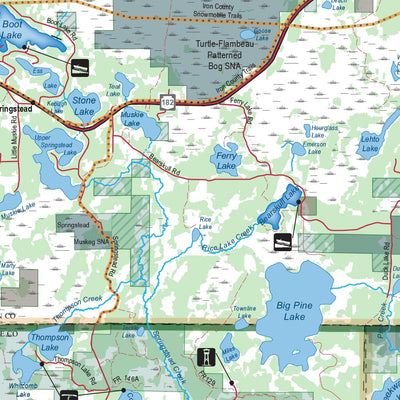 Northern WI All-Outdoors Atlas & Field Guide pg. 088-089